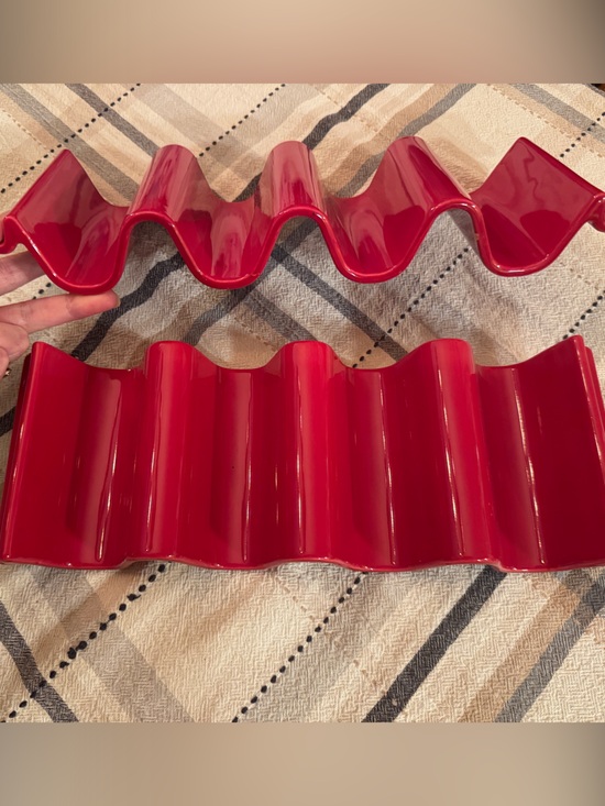 Mesa mia Other - Mesa Mia by Jenny Martinez Set of 2 Stoneware Taco Holders